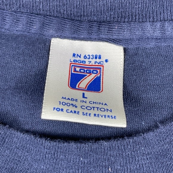 Penn State Shirt Mens Large‎ Blue Vintage Logo 7 PSU Nittany Lions Football Tee - Picture 4 of 11